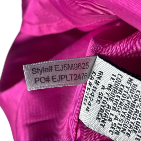 ADRIANNA PAPELL PINK ORCHID FLORAL LACE SLEEVELESS FIT AND FLARE DRESS - Picture 13 of 13